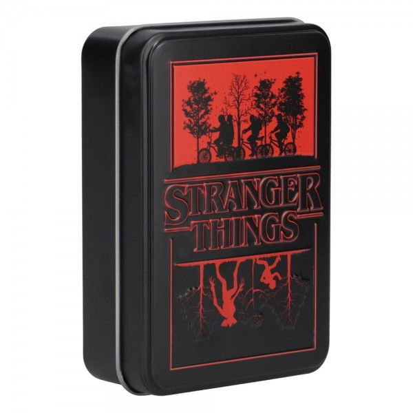 Stranger Thinngs 5 Playing Cards Metalbox