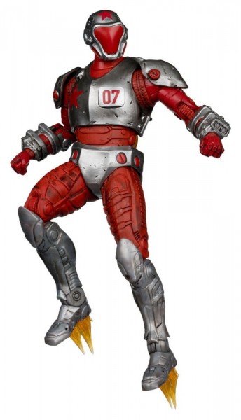 Justice League: Generation Lost DC Multiverse Action Figure Rocket Red Brigade 18 cm