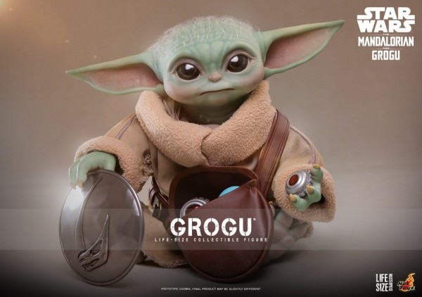 Star Wars The Mandalorian & Grogu Lebensgroße Figur Grogu 38 cm