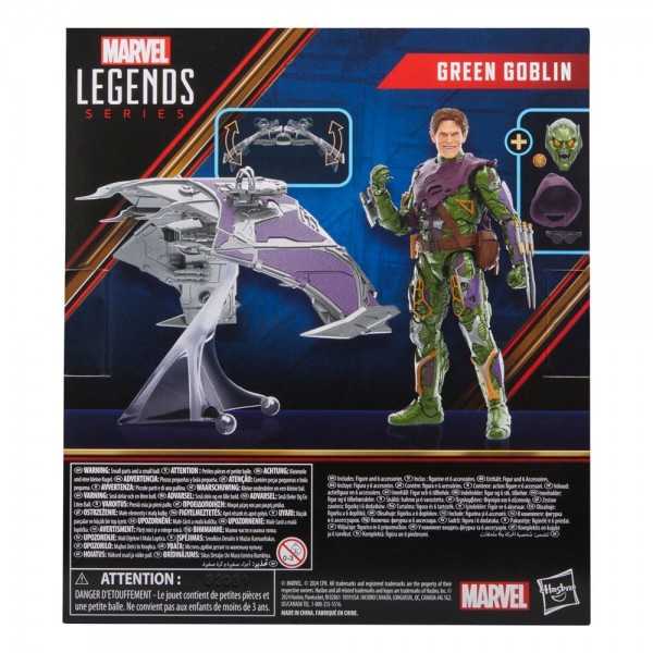 Spider-Man: No Way Home Marvel Legends Action Figure Green Goblin 15 cm