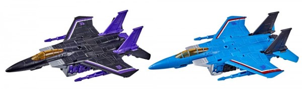 Transformers Generations War For Cybertron EARTHRISE Voyager Skywarp & Thundercracker (2-Pack)