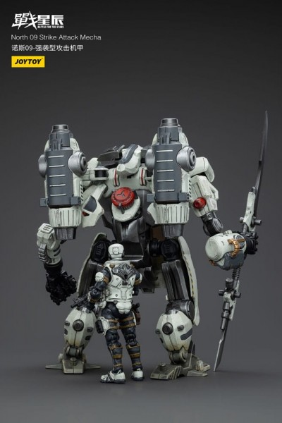 Battle For the Stars Actionfigur North 09 Strike Attack Mecha