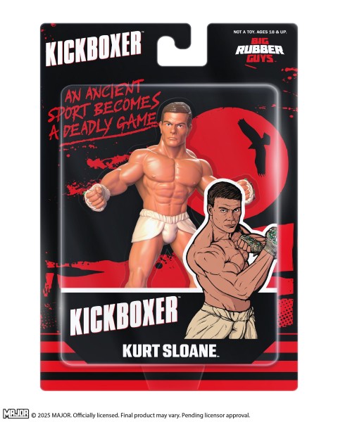 Big Rubber Guys Kickboxer - Bloody Kurt Sloane