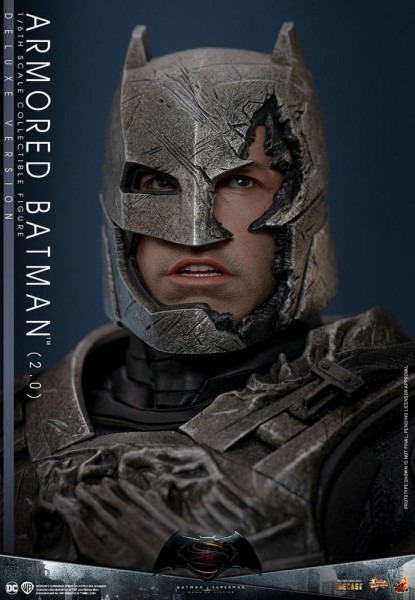 Batman v Superman: Dawn of Justice Movie Masterpiece Actionfigur 1/6 Armored Batman 2.0 (Deluxe Vers
