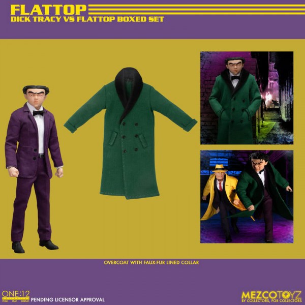 Dick Tracy ´The One:12 Collective´ Actionfiguren 1/12 Dick Tracy vs Flattop Box Set