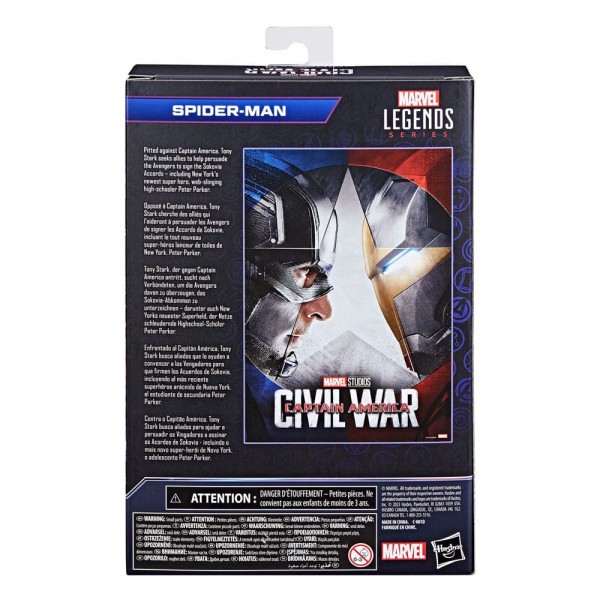 The Infinity Saga Marvel Legends Action Figure Spider-Man (Captain America: Civil War) 15 cm