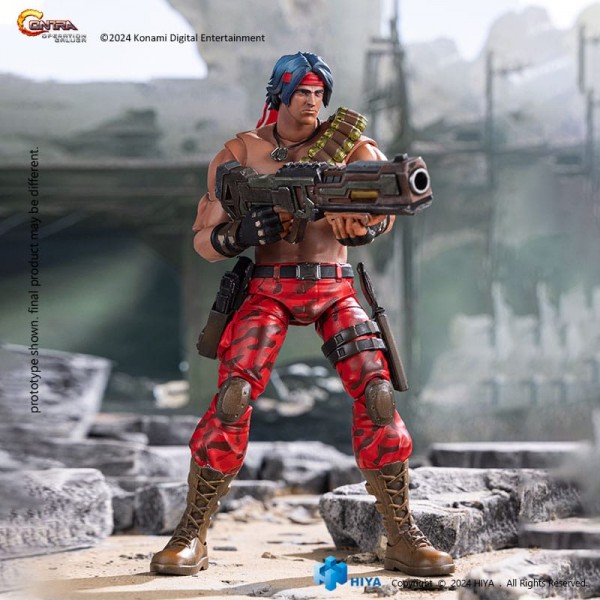 Contra: Operation Galuga Exquisite Basic Actionfigur Lance Bean 16 cm