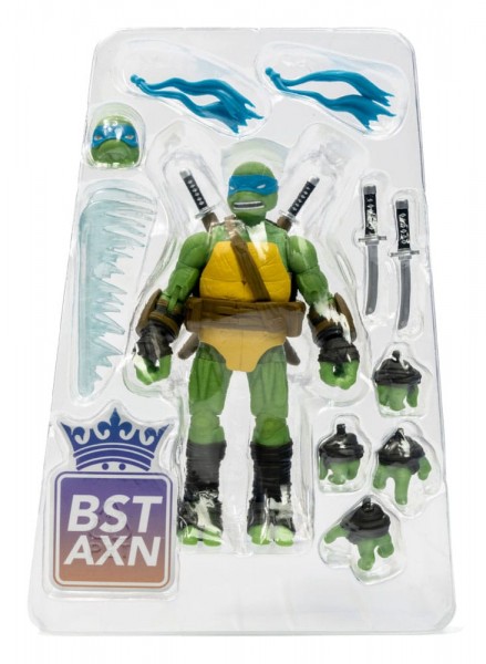 Teenage Mutant Ninja Turtles BST AXN Actionfigur Leonardo (IDW Comics) 13 cm