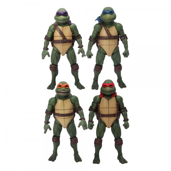 TMNT Actionfiguren Box-Set 1/12 Teenage Mutant Ninja Turtles (1990 Movie) 15 cm