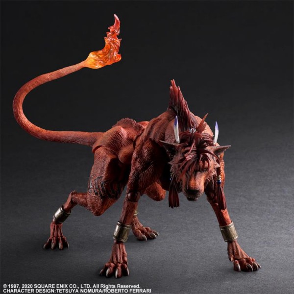 Final Fantasy VII Remake Play Arts Kai Action Figure Red XIII