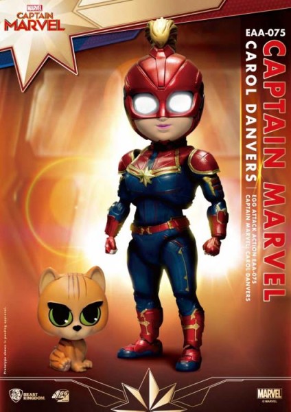 Captain Marvel 'Egg Attack Action' Figure Carol Danvers