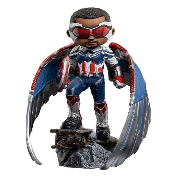 Captain America Mini Co. PVC Figure Sam Wilson 17 cm