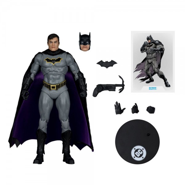 DC Rebirth DC Multiverse Actionfigur Batman (Gold Label) 18 cm