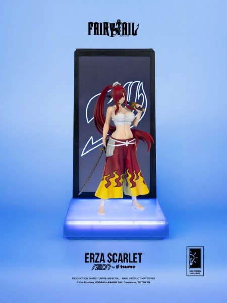 Fairy Tail Neon Figure 1/9 Erza Scarlet 25 cm