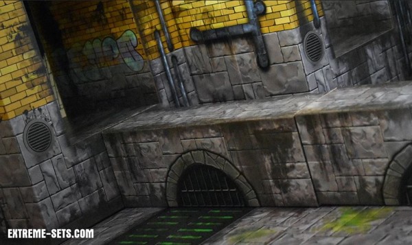 Extreme Sets Pop-Up Diorama Animated Sewer Set 1/12