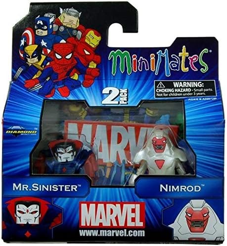 Marvel Minimates Series 41 Mr. Sinister &amp; Nimrod Minifigure 2-Pack