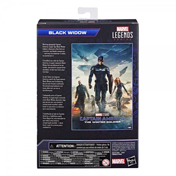 The Infinity Saga Marvel Legends Actionfigur Black Widow (Captain America: The Winter Soldier) 15 cm