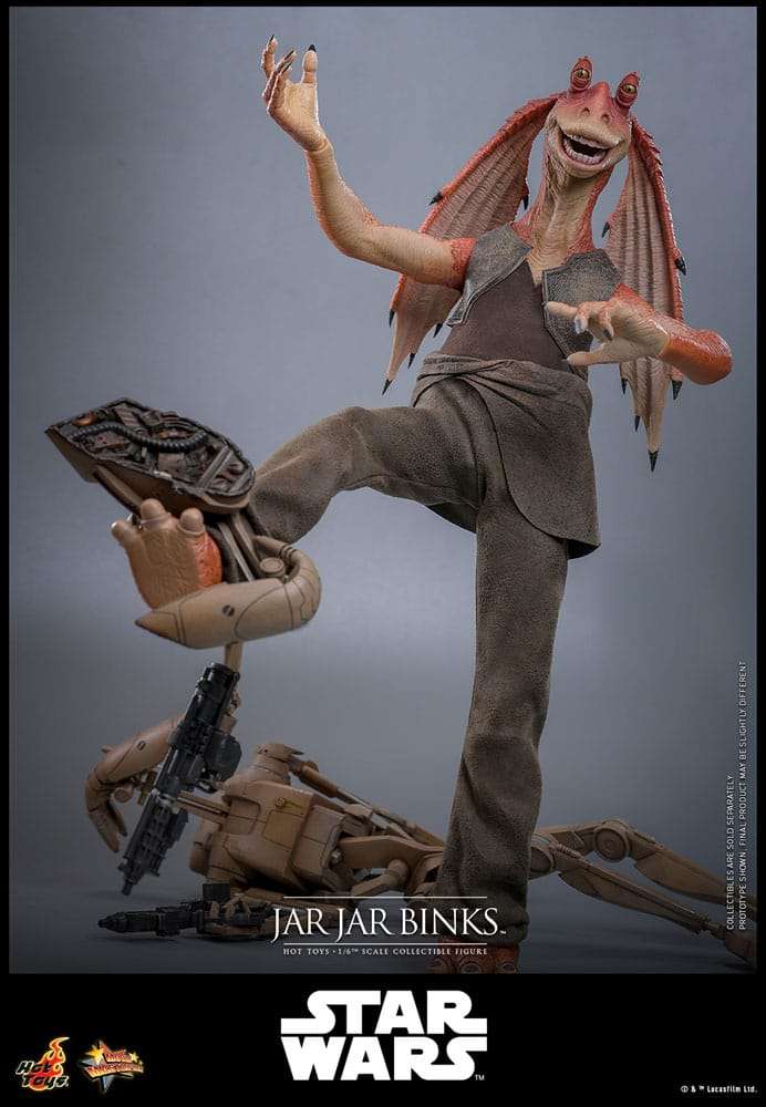 Star Wars Action Figure 1/6 Jar Jar Binks 33 cm | Actionfiguren24