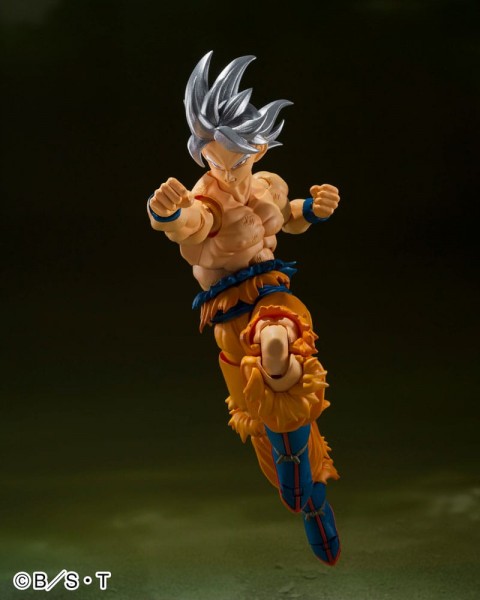 Dragon Ball Super S.H. Figuarts Actionfigur Son Goku Ultra Instinct Toyotarou Edition) 14 cm