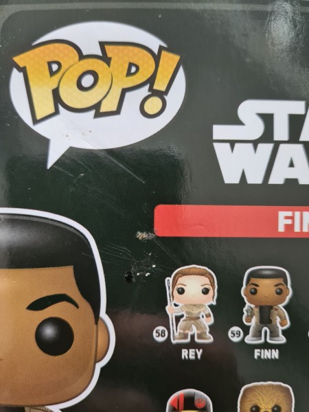B-Ware: Star Wars Episode VII POP! Vinyl Wackelkopf-Figur Finn 10 cm