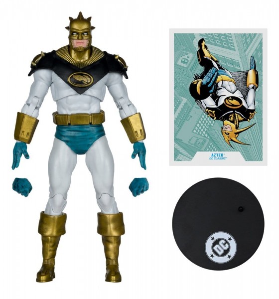 DC Multiverse Actionfigur Aztek (DC Classic) (Red Platinum Edition) 18 cm