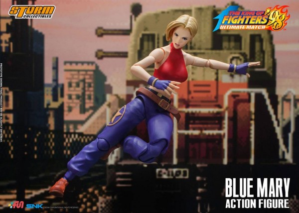King of Fighters '98: Ultimate Match Action Figure 1/12 Blue Mary