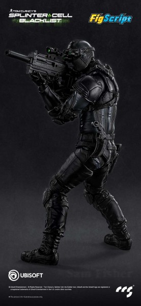 Splinter Cell: Blacklist FigScript Sam Fisher 1/12 Scale Actionfigur