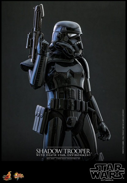 Star Wars Movie Masterpiece Actionfigur 1:6 Shadow Trooper with Death Star Environment 30 cm