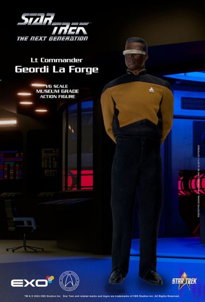 Star Trek: The Next Generation Actionfigur 1/6 Lt. Commander Geordi La Forge (Essentials Version) 28