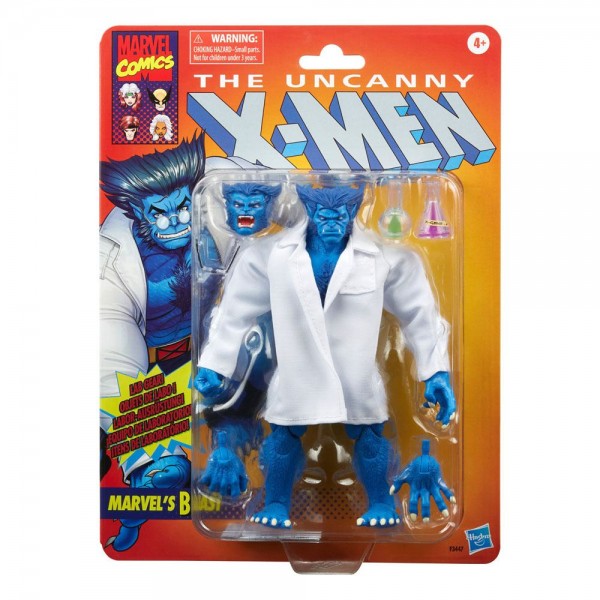 The Uncanny X-Men Marvel Legends Retro Action Figure Marvel's Beast