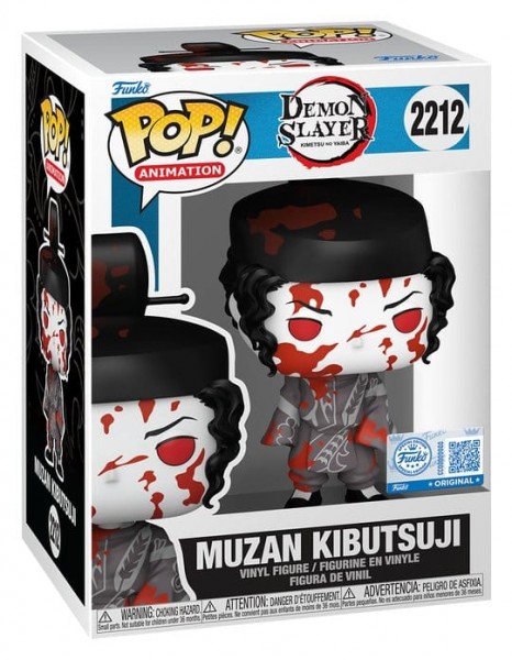 Demon Slayer: Kimetsu no Yaiba POP! Animation Vinyl Figuren Muzan 9 cm