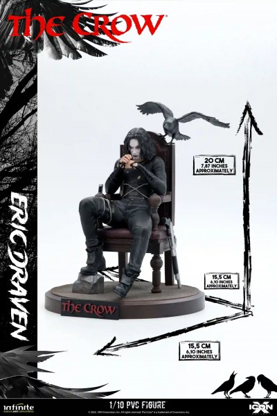 The Crow Eric Draven Icon X 1/10 Pvc Statue
