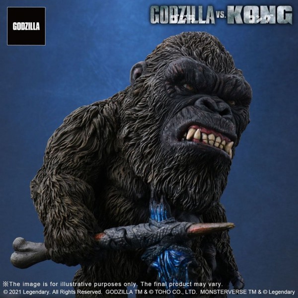 Kong vs Godzilla (2021) Defo-Real Series PVC Statue Kong