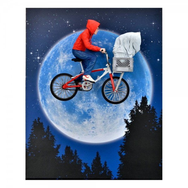 E.T. Der Außerirdische Actionfigur Elliott &amp; E.T. on Bicycle