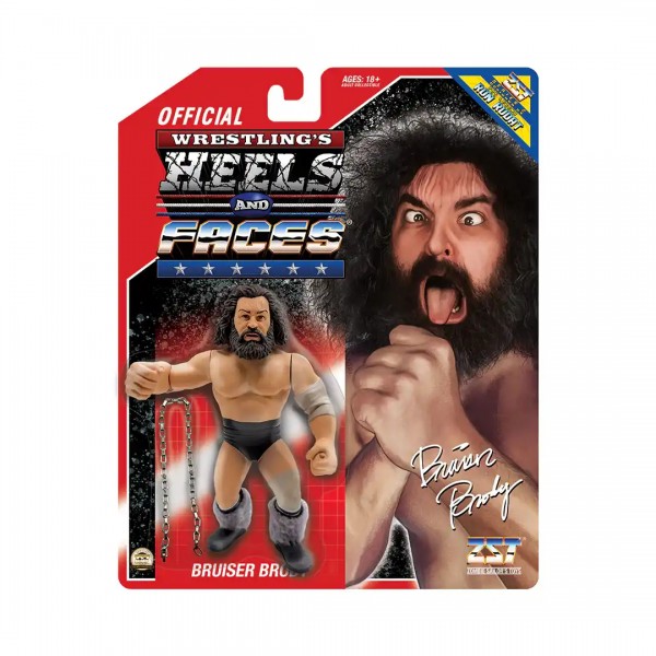 Wrestling Bruiser Brody Action Figure - 11 cm
