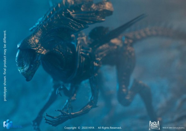 Alien vs. Predator Action Figure 1/18 Alien Queen (Battle Damage) Exclusive