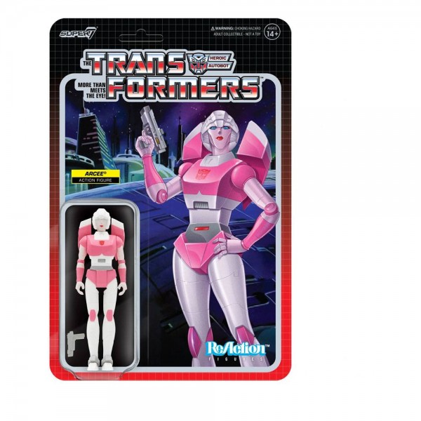 Transformers ReAction Action Figure Arcee 10 cm