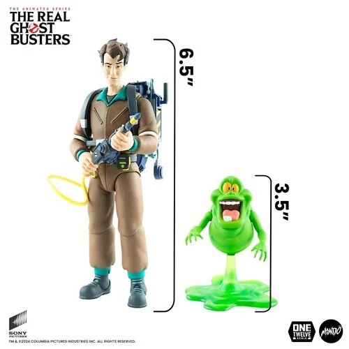 The Real Ghostbusters Peter Venkman 1:12 Scale Action Figure