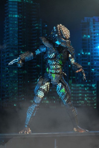 Predator 2 Action Figure Ultimate Battle-Damaged City Hunter