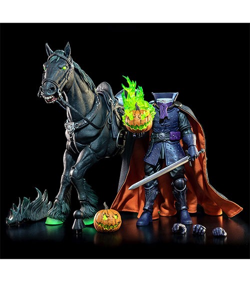 Figura Obscura Actionfigur Headless Horseman, Spectral Green