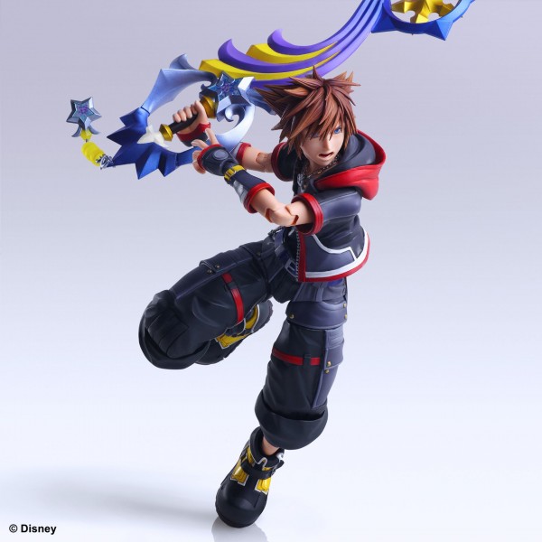 Kingdom Hearts III Play Arts Kai Actionfigur Sora (Version 2) Deluxe