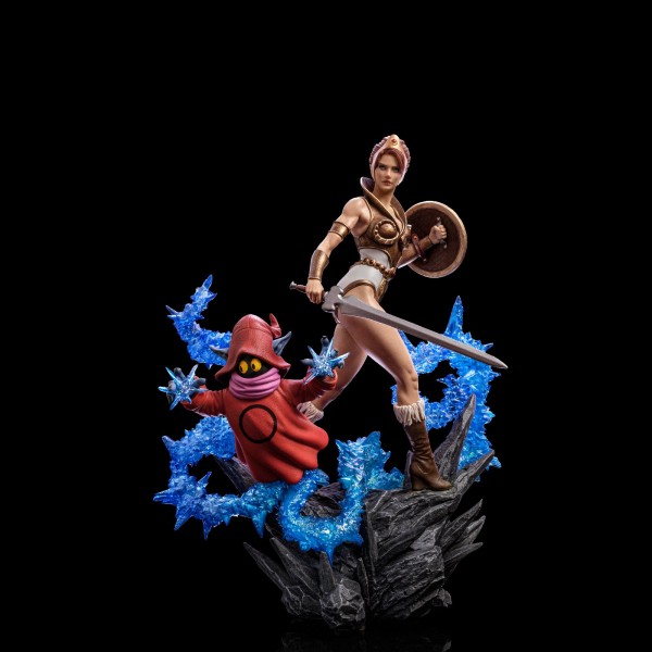 Masters of the Universe BDS Art Scale Statue 1/10 Teela &amp; Orko