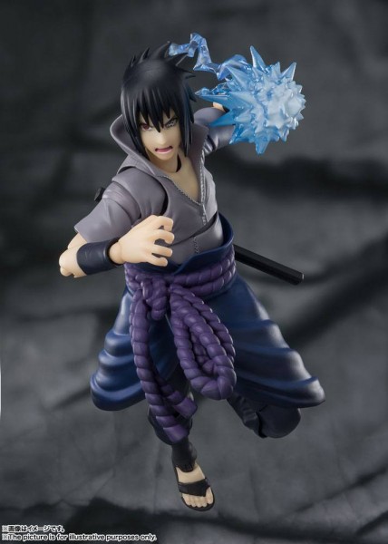 Naruto Shippuden S.H. Figuarts Action Figure Sasuke Uchiha -He who bears all Hatred-