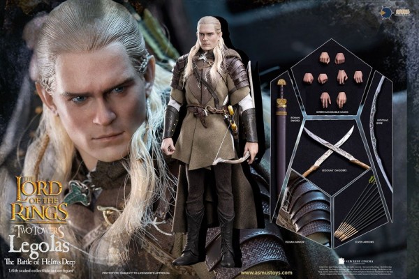 Lord of the Rings Action Figure 1/6 Legolas (at Helm's Deep)