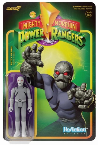 Mighty Morphin&#039; Power Rangers ReAction Action Figure Putty Patroller