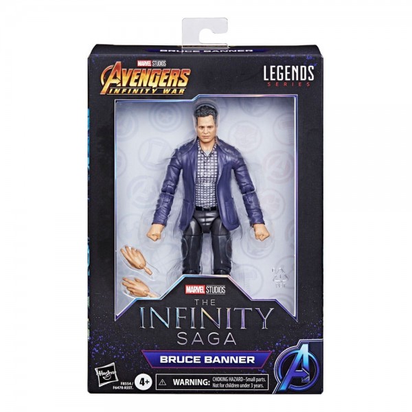 The Infinity Saga Marvel Legends Actionfigur Bruce Banner (Avengers: Infinity War) 15 cm
