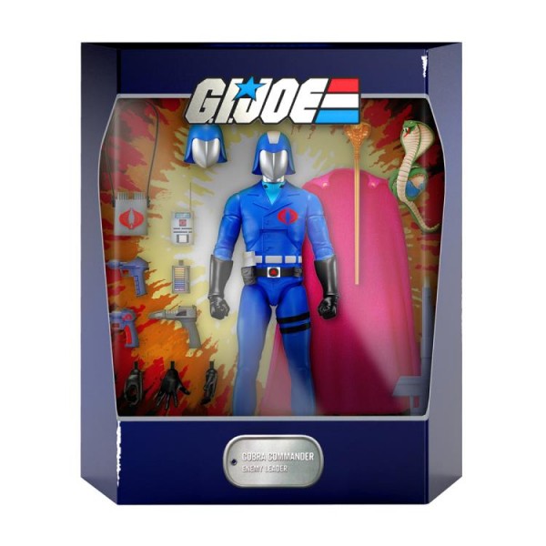 G.I. Joe Ultimates Actionfigur Cobra Commander