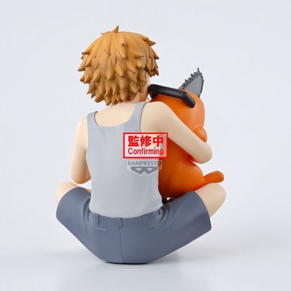 Chainsaw Man Break Time Denji & Pochita Figur 7 cm