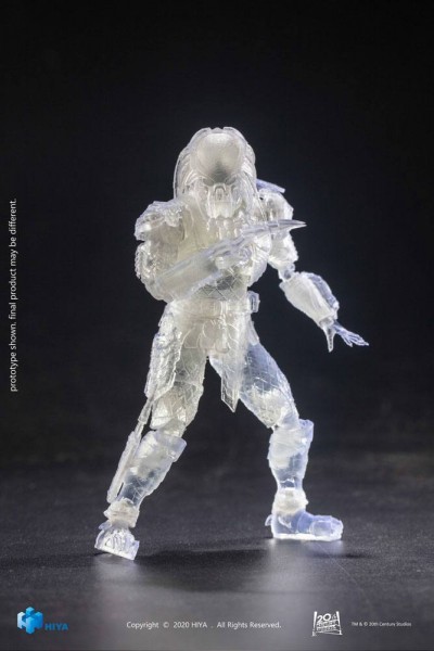 Alien vs. Predator Exquisite Mini Action Figure 1/18 Invisible Celtic Predator