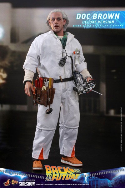Back to the Future Movie Masterpiece Action Figure 1/6 Doc Brown (Deluxe Version)